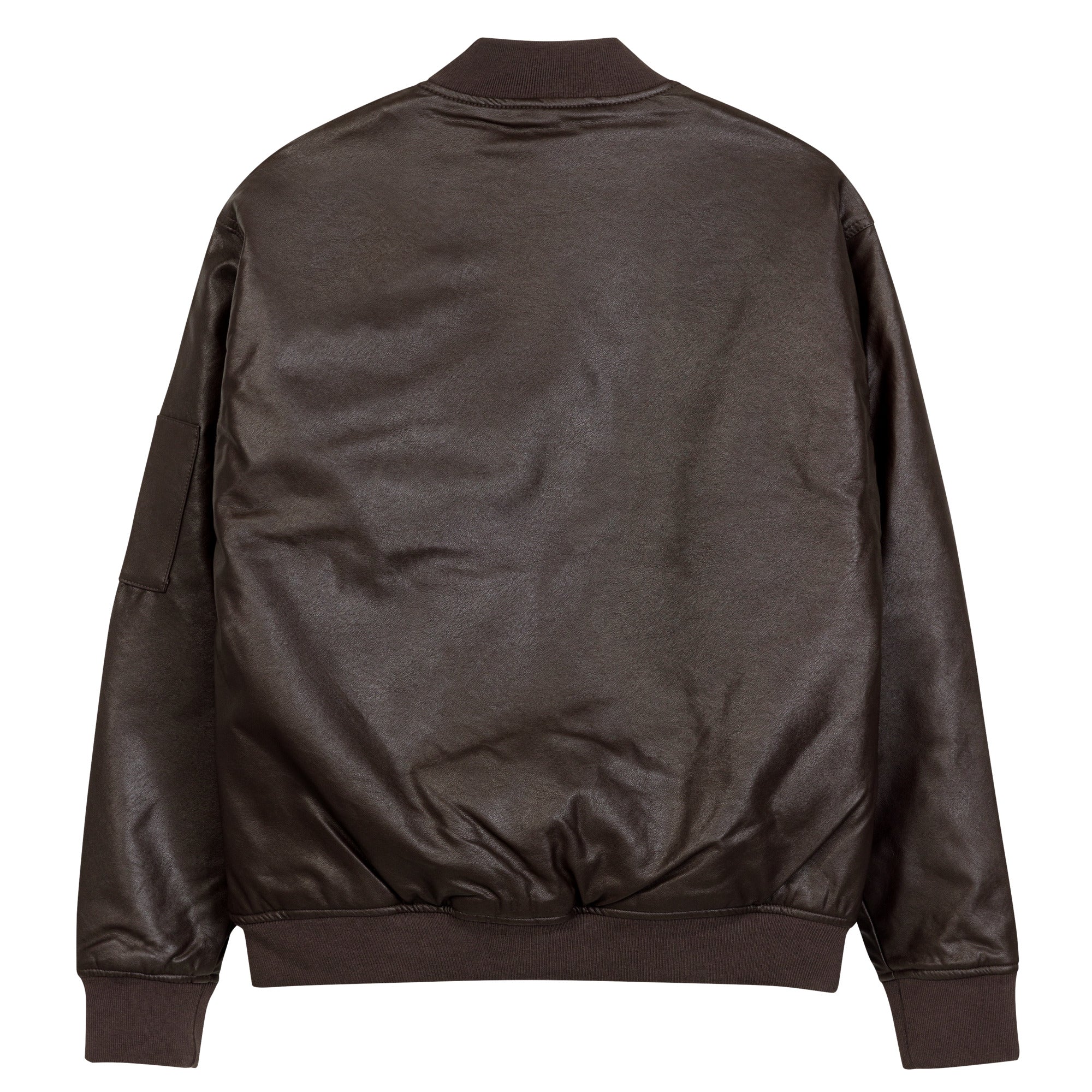 Gimbo Leather Bomber Jacket | Yūjin Japanese Anime Streetwear Clothing