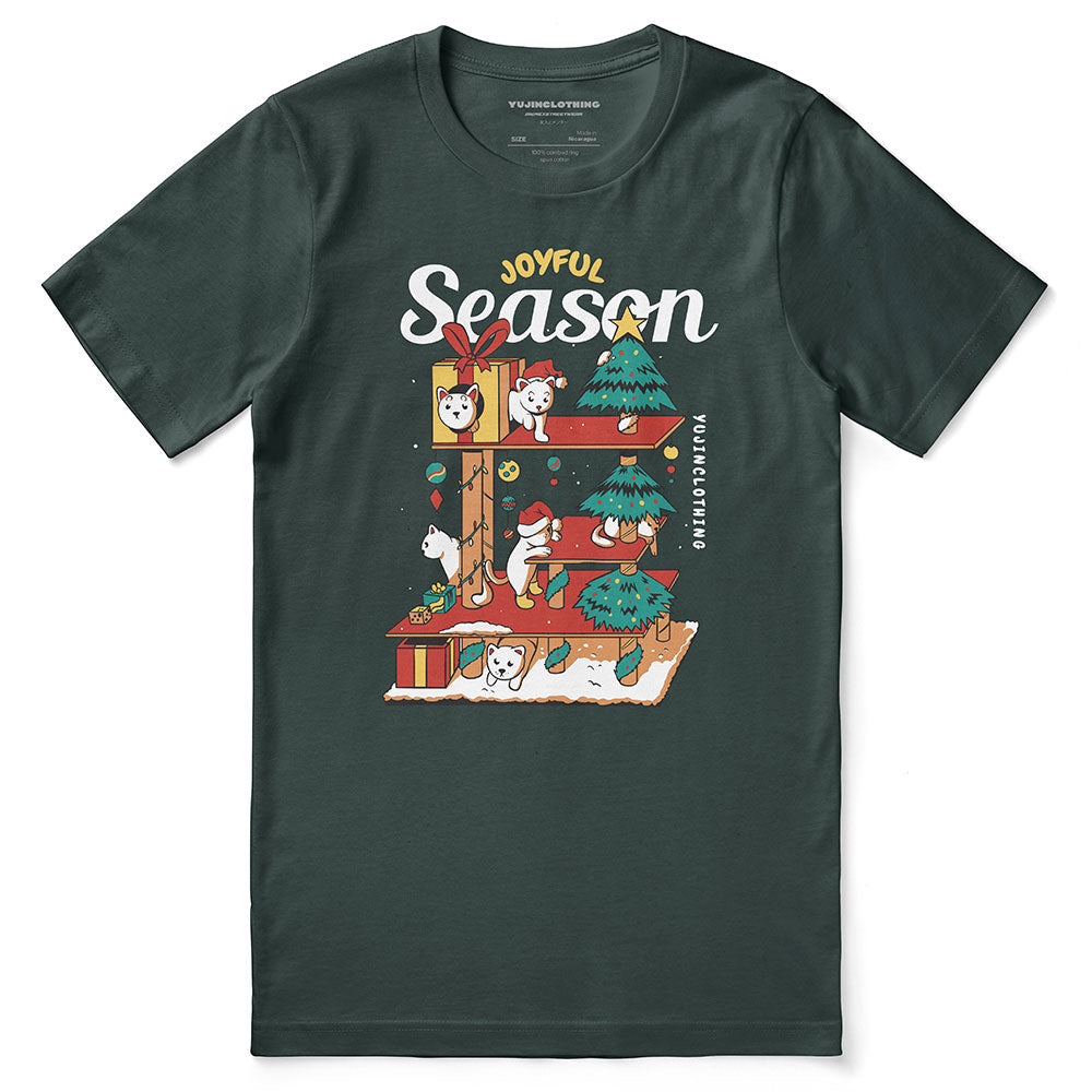 Joyful Season T-Shirt | Yūjin Japanese Anime Streetwear Clothing