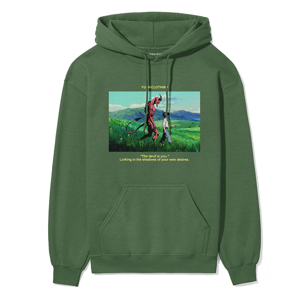 Devil And Boy Hoodie | Yūjin Japanese Anime Streetwear Clothing