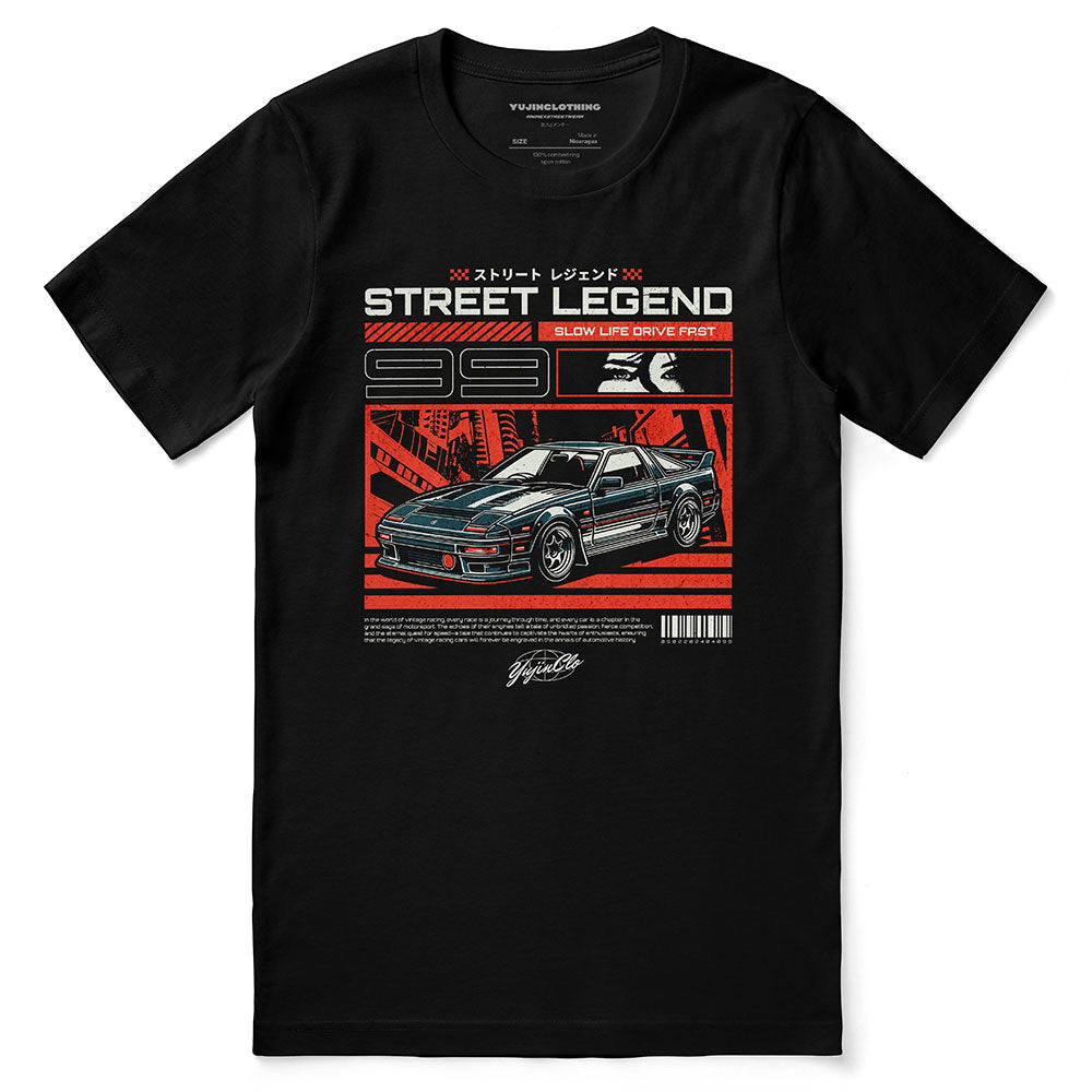 Drive Fast Car T-Shirt | Yūjin Japanese Anime Streetwear Clothing