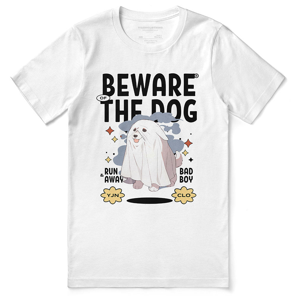 Beware Of The Dog T-Shirt Yūjin Japanese Anime Streetwear