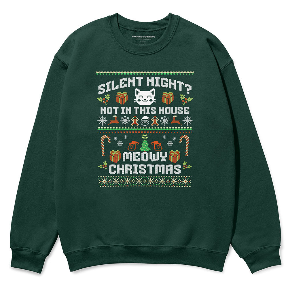 Noisy Night Christmas Ugly Sweatshirt | Yūjin Japanese Anime Streetwear Clothing