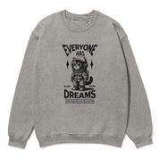 Dream Big Cat Sweatshirt | Yūjin Japanese Anime Streetwear Clothing