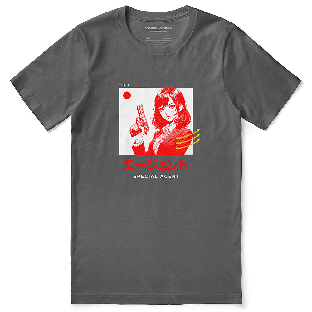 Special Agent T-Shirt | Yūjin Japanese Anime Streetwear Clothing