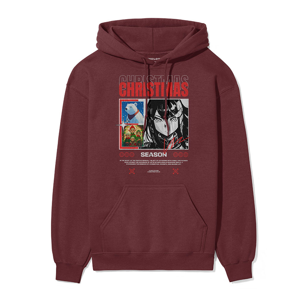 Christmas Season Hoodie | Yūjin Japanese Anime Streetwear Clothing