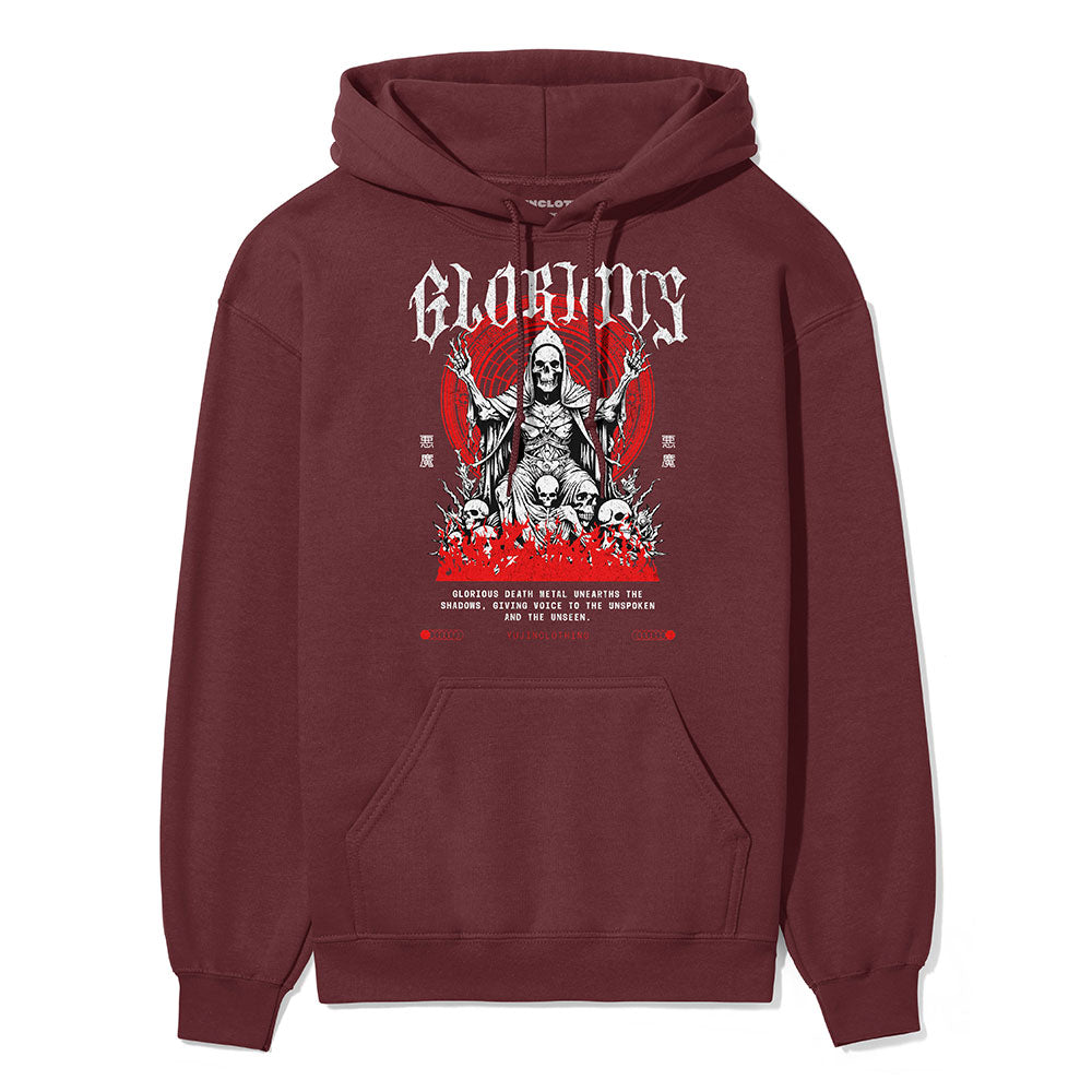 Glorious Death Hoodie | Yūjin Japanese Anime Streetwear Clothing