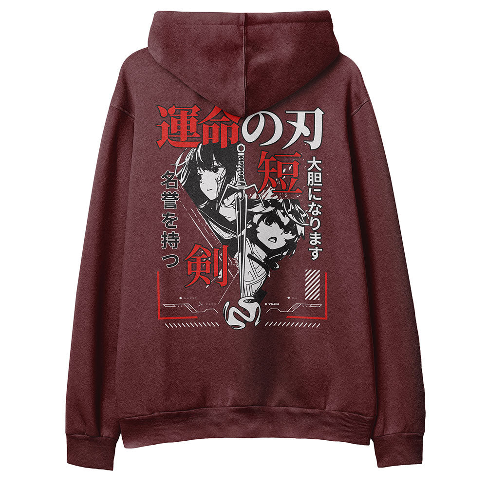 Fate And Destiny Hoodie | Yūjin Japanese Anime Streetwear Clothing