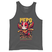 Hero Cat Tank Top | Yūjin Japanese Anime Streetwear Clothing