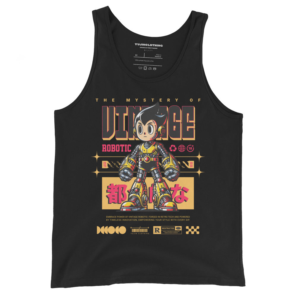 Robotic Tank Top | Yūjin Japanese Anime Streetwear Clothing
