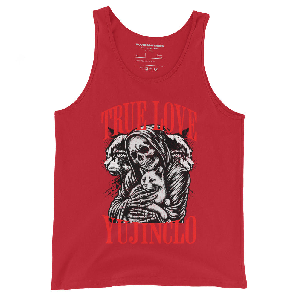 True Love Cat Tank Top | Yūjin Japanese Anime Streetwear Clothing