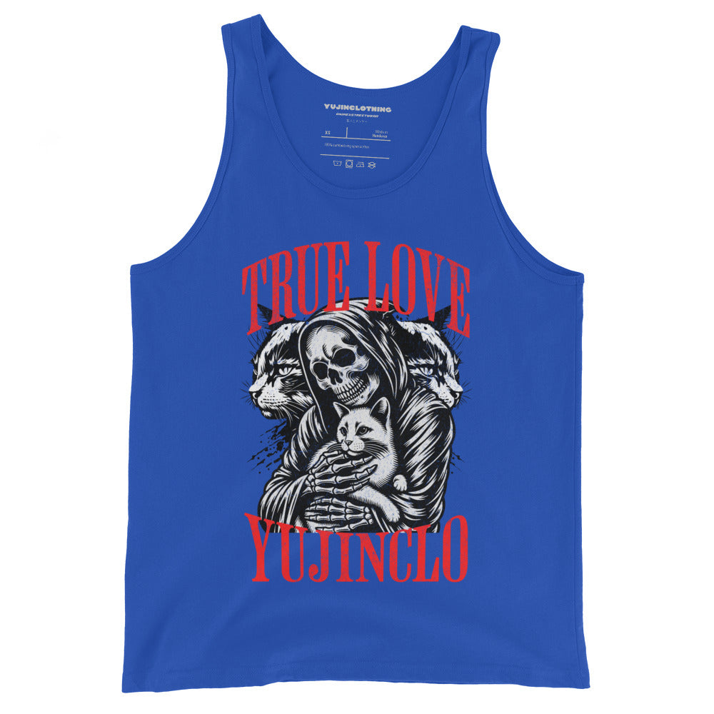 True Love Cat Tank Top | Yūjin Japanese Anime Streetwear Clothing