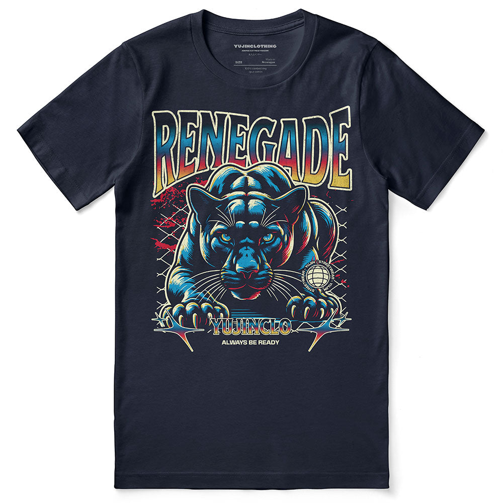 Renegade Cat T-Shirt | Yūjin Japanese Anime Streetwear Clothing
