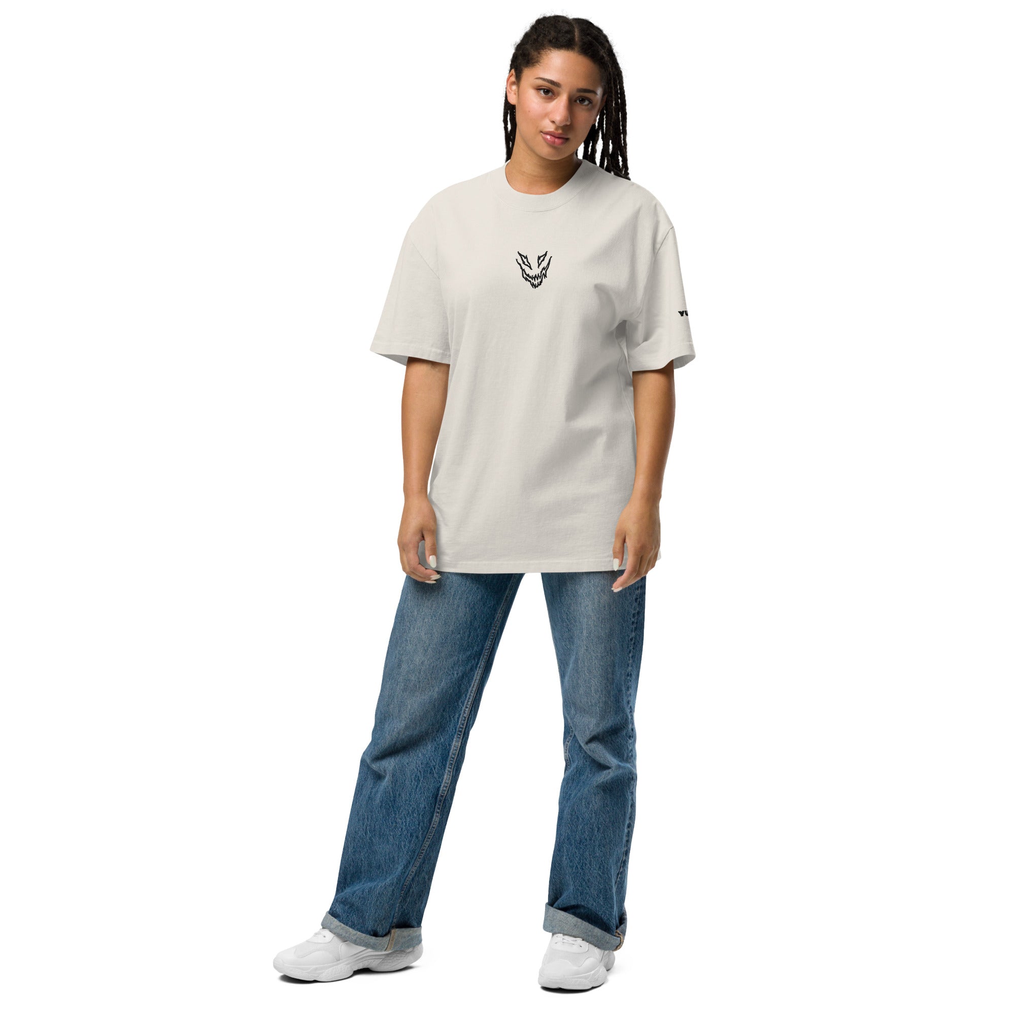 Mad Oversized Faded T-Shirt | Yūjin Japanese Anime Streetwear Clothing
