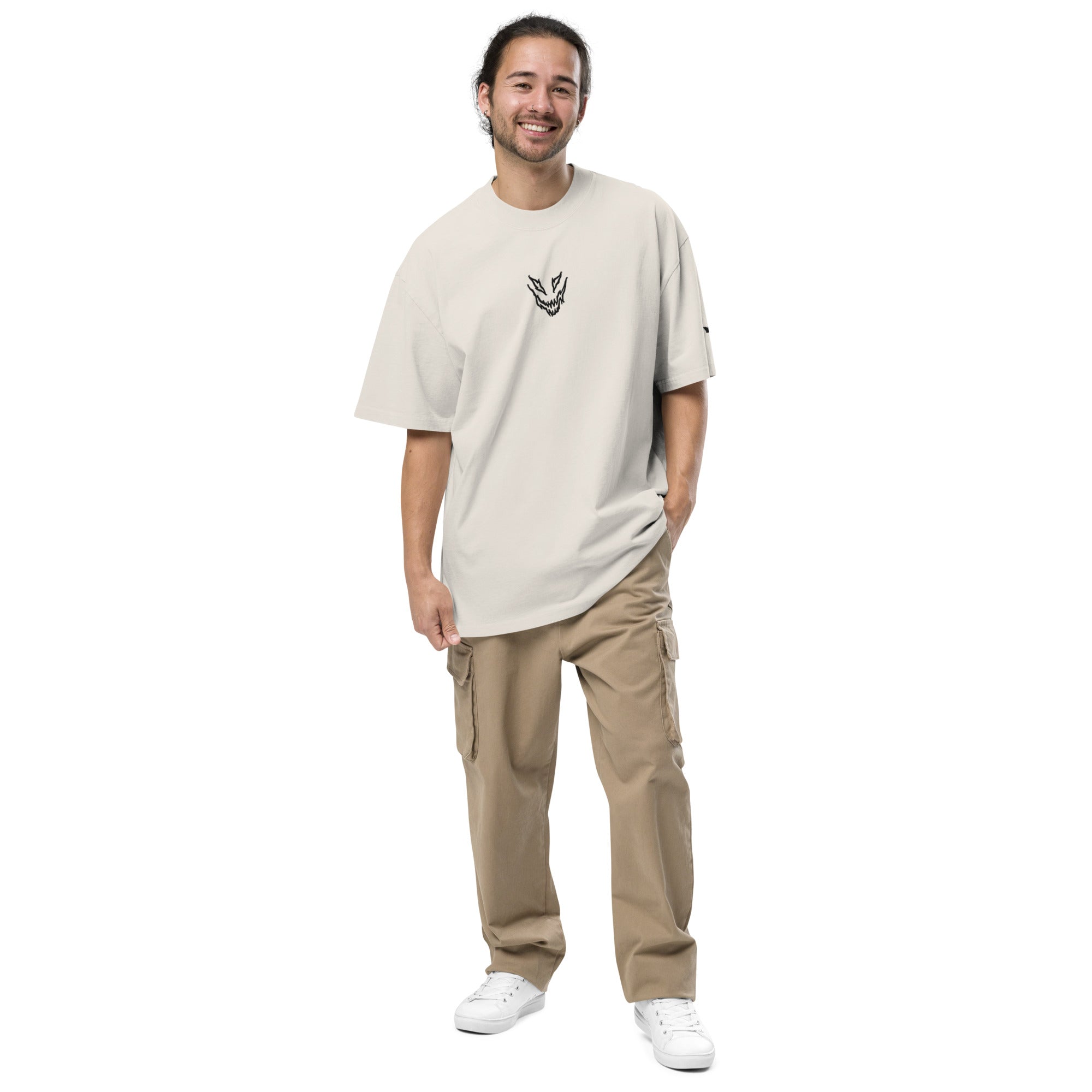 Mad Oversized Faded T-Shirt | Yūjin Japanese Anime Streetwear Clothing