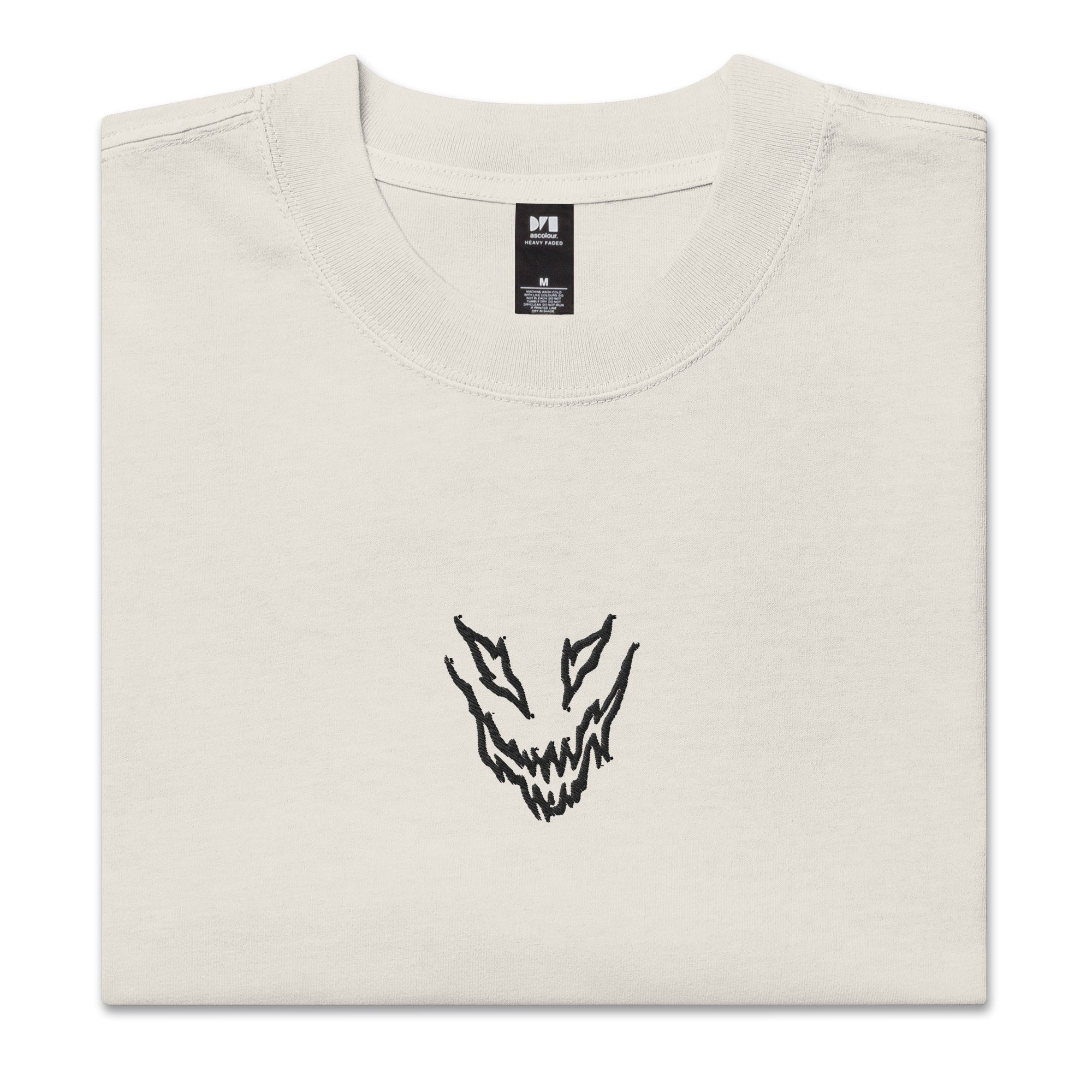 Mad Oversized Faded T-Shirt | Yūjin Japanese Anime Streetwear Clothing