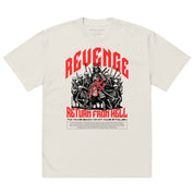 Revenge Oversized Faded T-Shirt | Yūjin Japanese Anime Streetwear Clothing