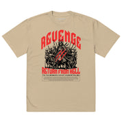 Revenge Oversized Faded T-Shirt | Yūjin Japanese Anime Streetwear Clothing