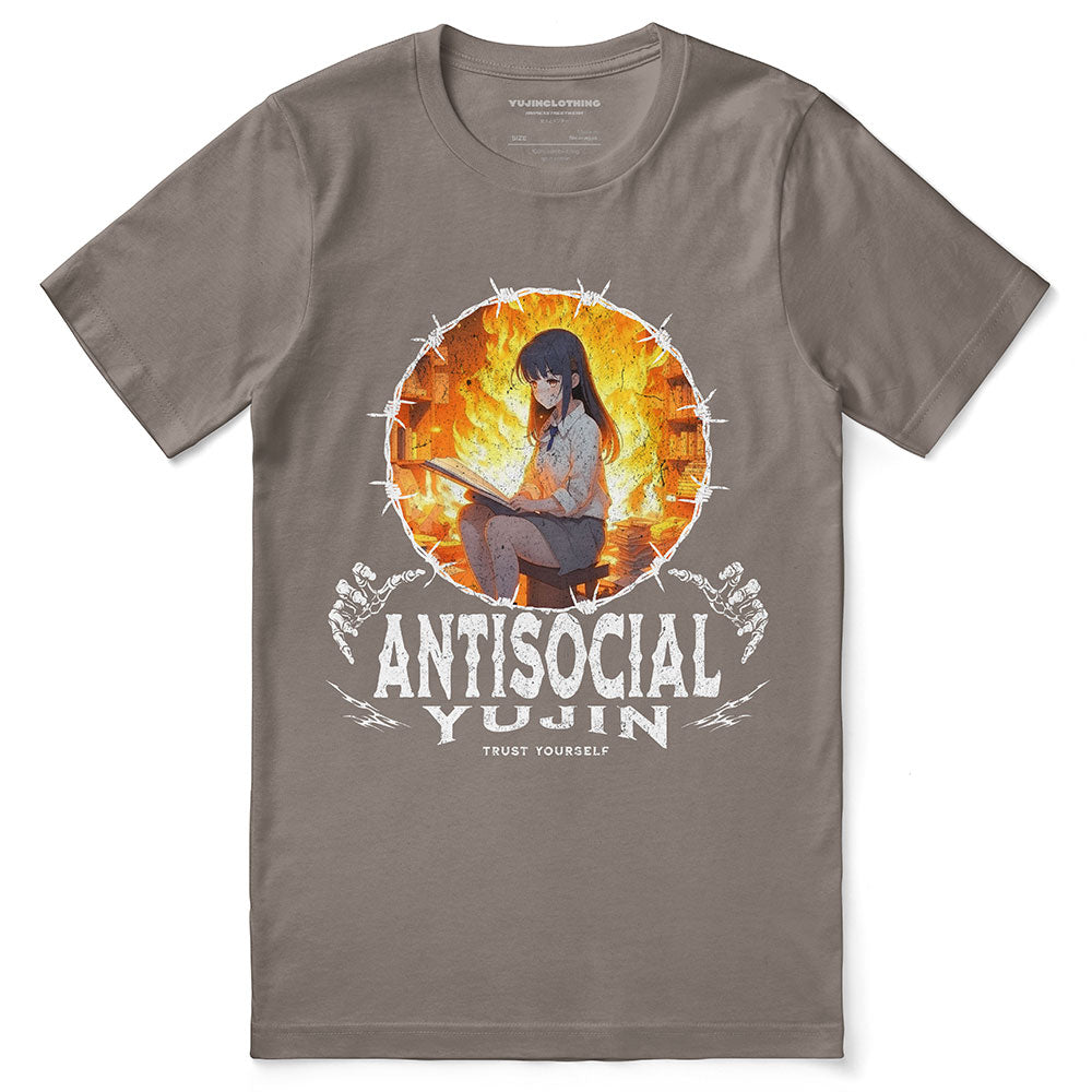 Antisocial T-Shirt | Yūjin Japanese Anime Streetwear Clothing