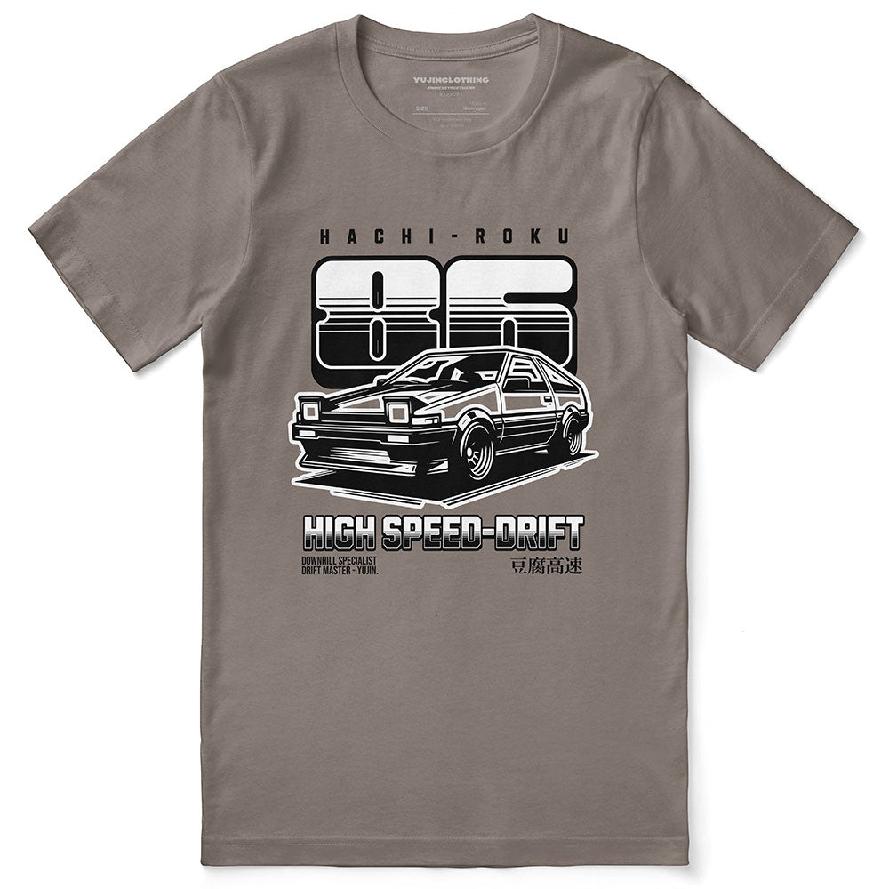 High Speed Car T-Shirt | Yūjin Japanese Anime Streetwear Clothing