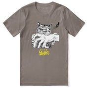 Bite Attack Cat T-Shirt | Yūjin Japanese Anime Streetwear Clothing