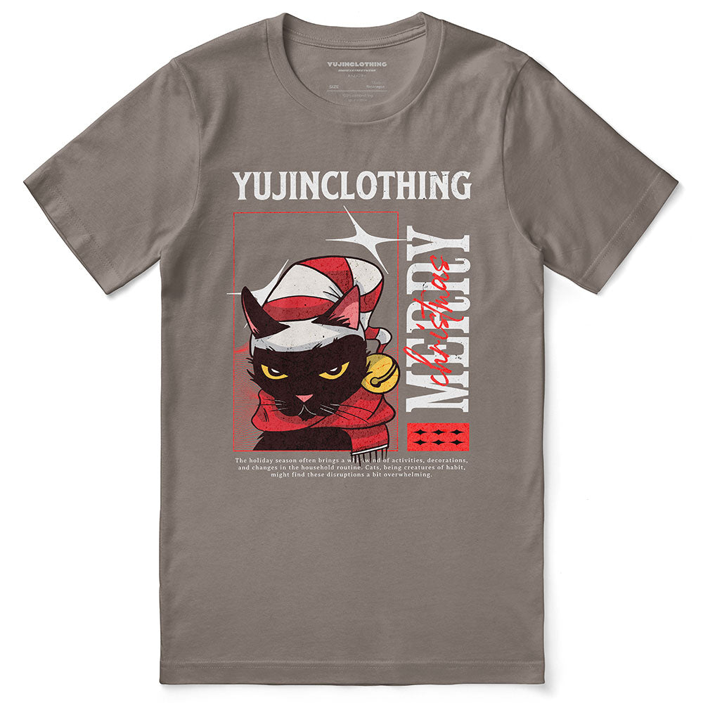 Overwhelming Cat T-Shirt | Yūjin Japanese Anime Streetwear Clothing