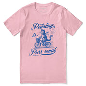 Pedaling Cat T-Shirt | Yūjin Japanese Anime Streetwear Clothing