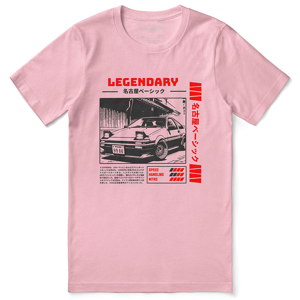 Legendary Car T-Shirt | Yūjin Japanese Anime Streetwear Clothing