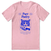 Purr Poetry Cat T-Shirt | Yūjin Japanese Anime Streetwear Clothing