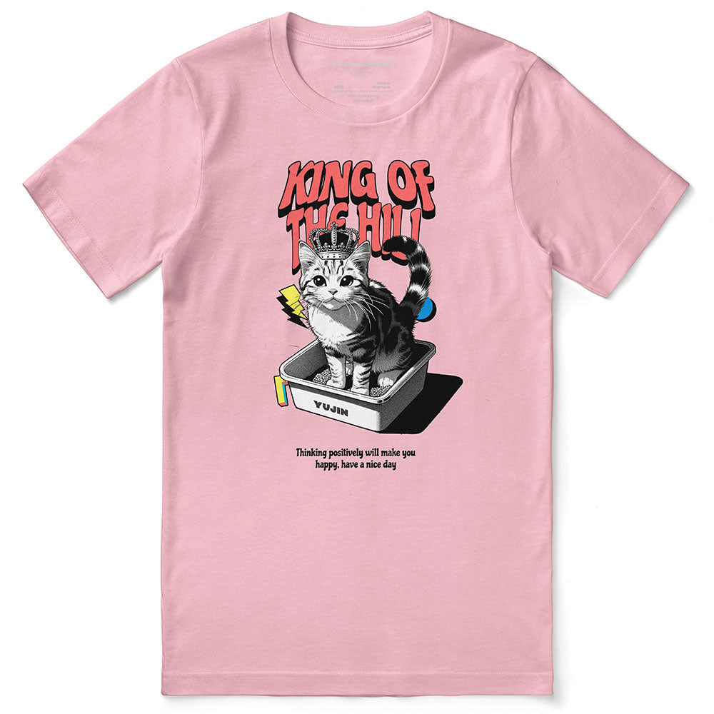 King Of The Hill Cat T-Shirt | Yūjin Japanese Anime Streetwear Clothing