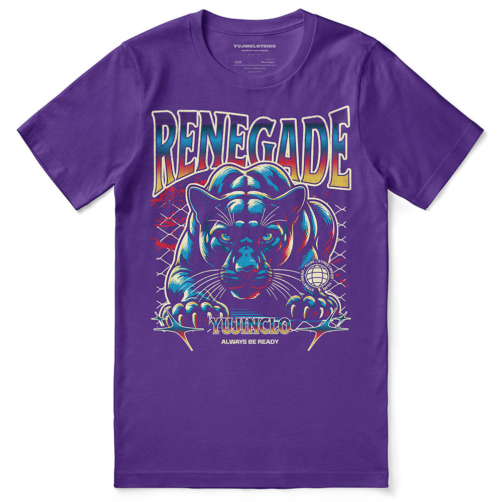 Renegade Cat T-Shirt | Yūjin Japanese Anime Streetwear Clothing