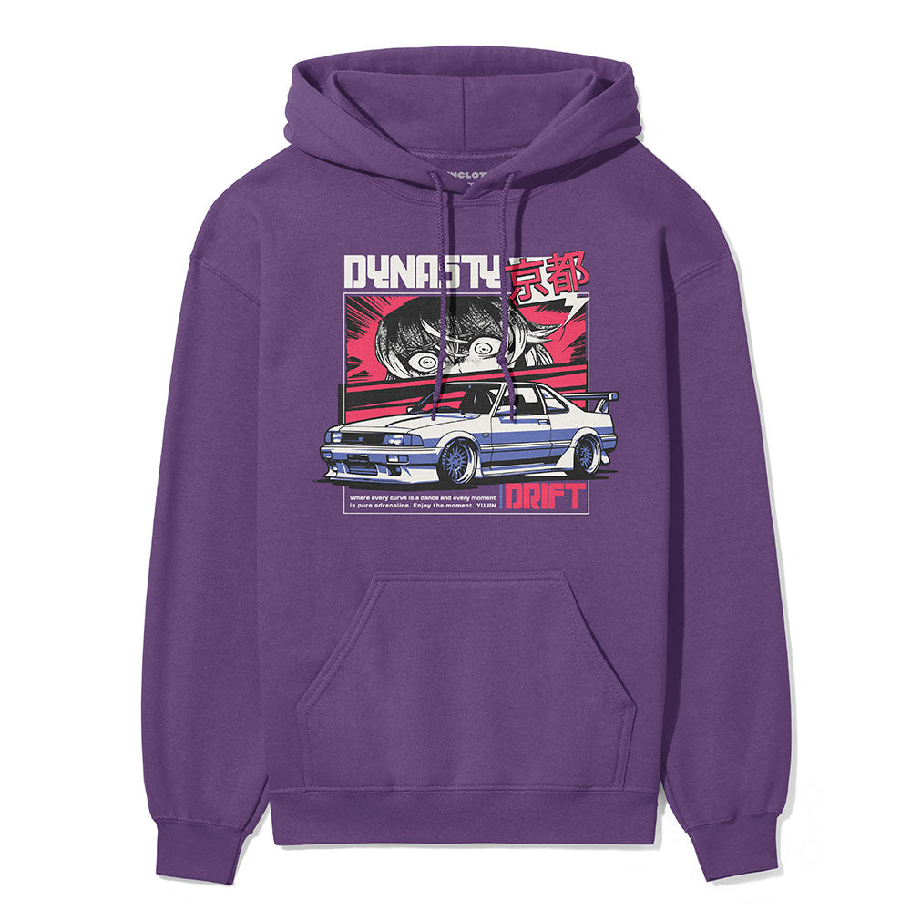 Dynasty Car Hoodie | Yūjin Japanese Anime Streetwear Clothing