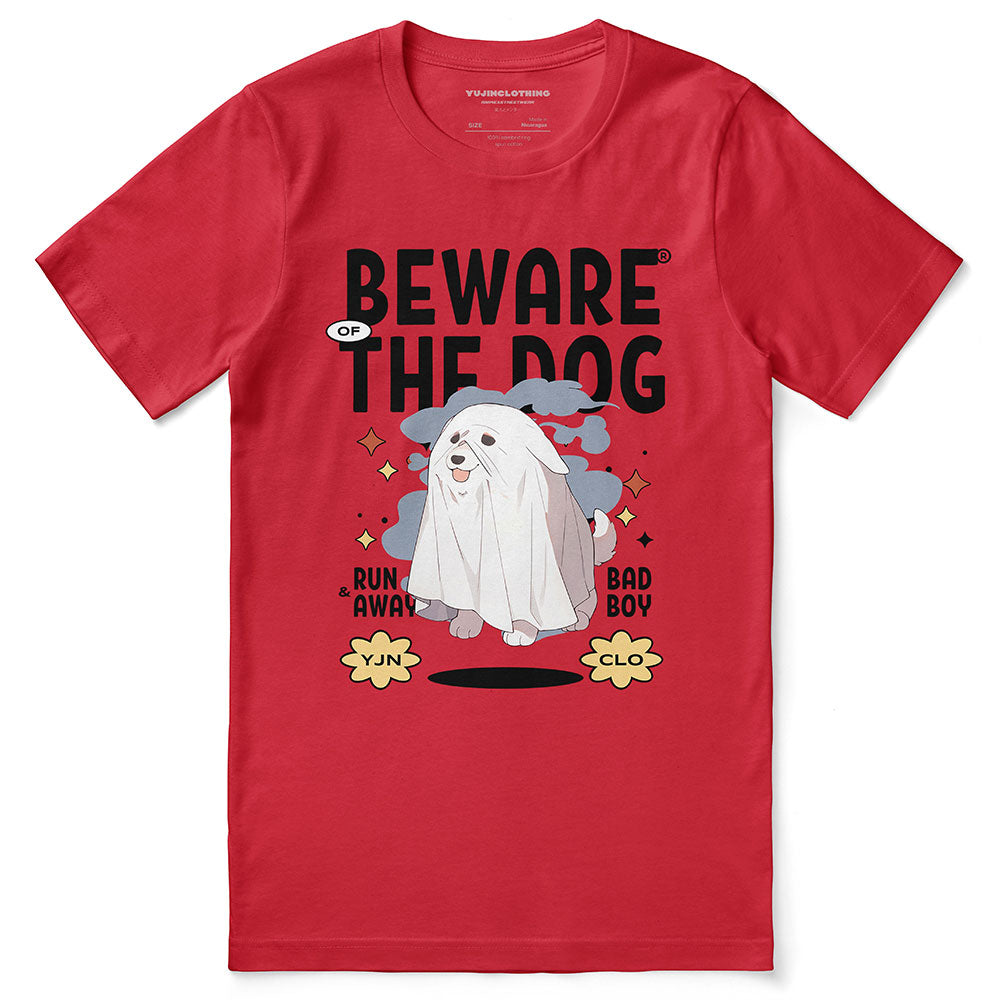 Beware Of The Dog T-Shirt | Yūjin Japanese Anime Streetwear Clothing