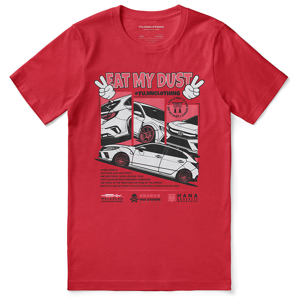 No Rivals Car T-Shirt | Yūjin Japanese Anime Streetwear Clothing