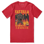 Catzilla City Cat T-Shirt | Yūjin Japanese Anime Streetwear Clothing