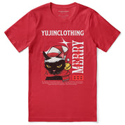Overwhelming Cat T-Shirt | Yūjin Japanese Anime Streetwear Clothing