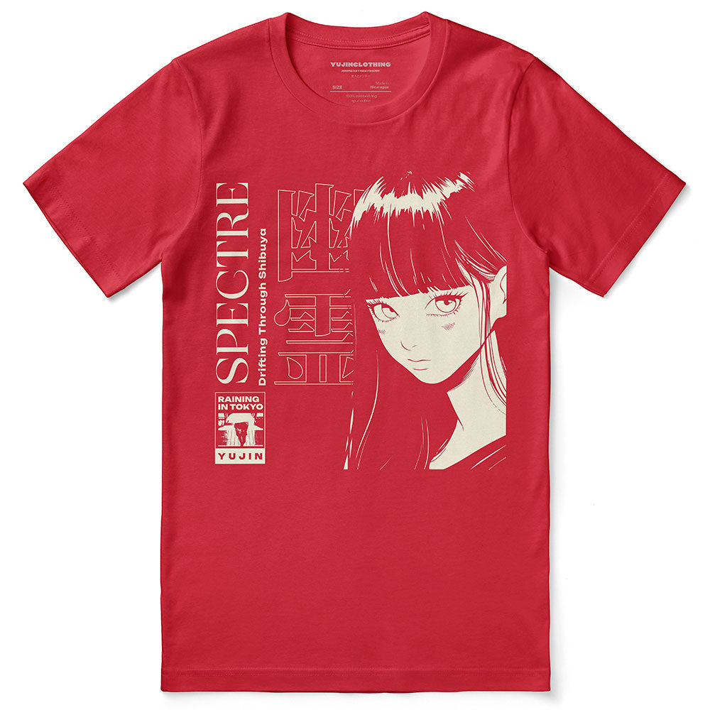 Spectre Anime Girl T-Shirt | Yūjin Japanese Anime Streetwear Clothing