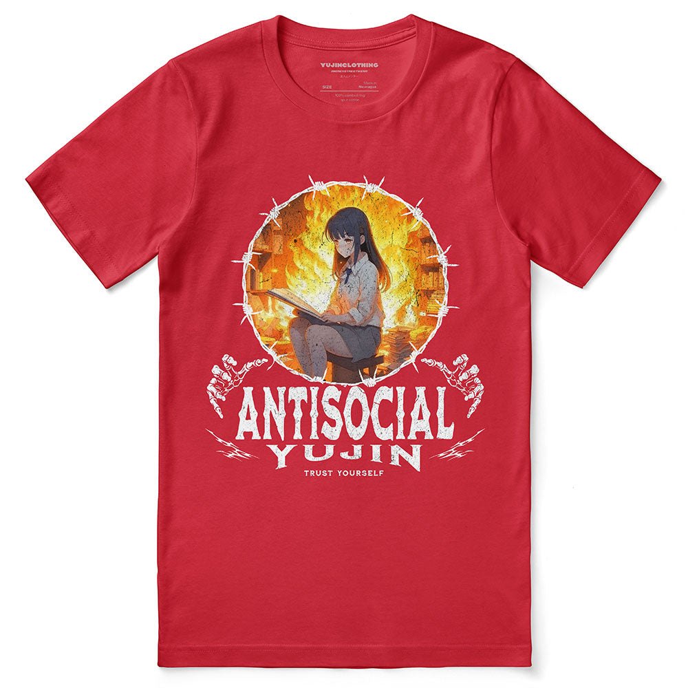 Antisocial T-Shirt | Yūjin Japanese Anime Streetwear Clothing