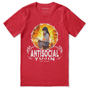Antisocial T-Shirt | Yūjin Japanese Anime Streetwear Clothing