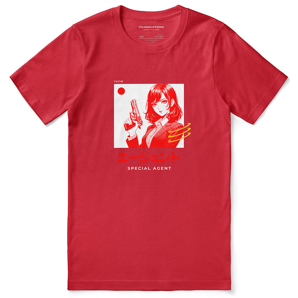Special Agent T-Shirt | Yūjin Japanese Anime Streetwear Clothing