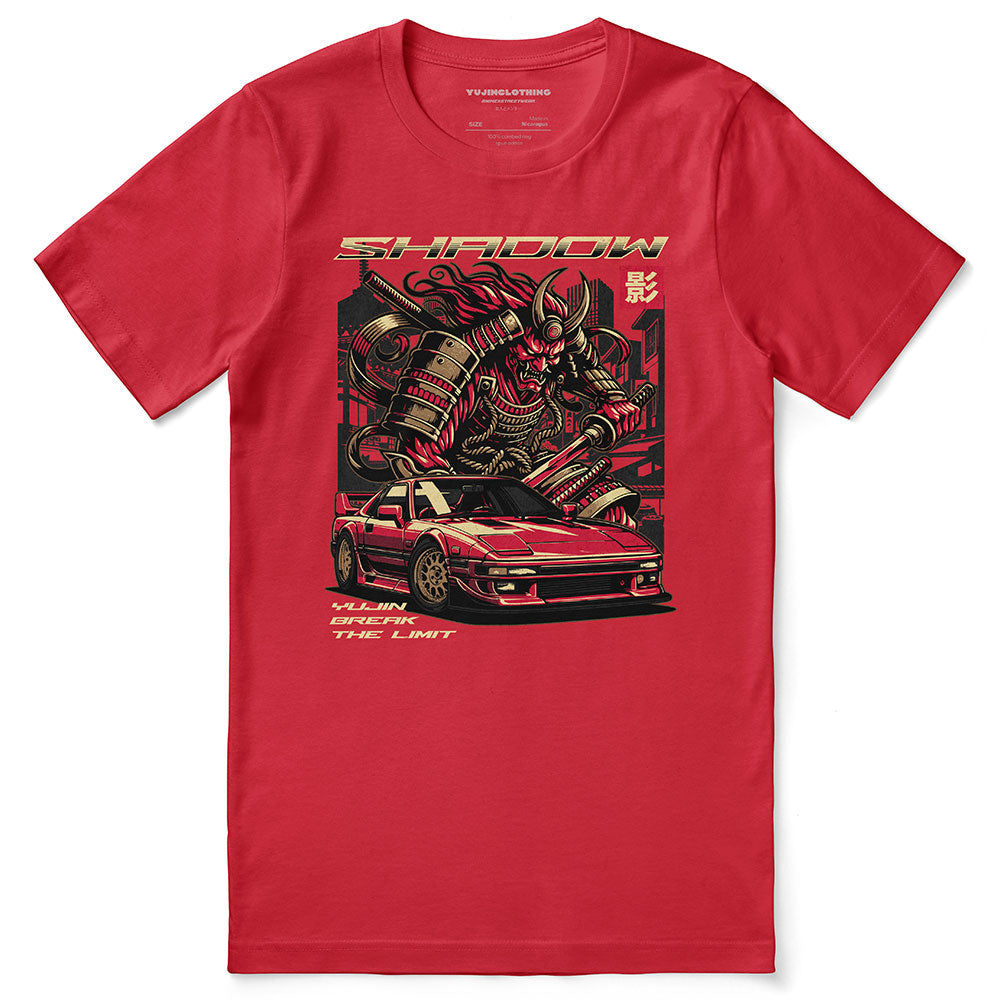 Shadow Car T-Shirt | Yūjin Japanese Anime Streetwear Clothing