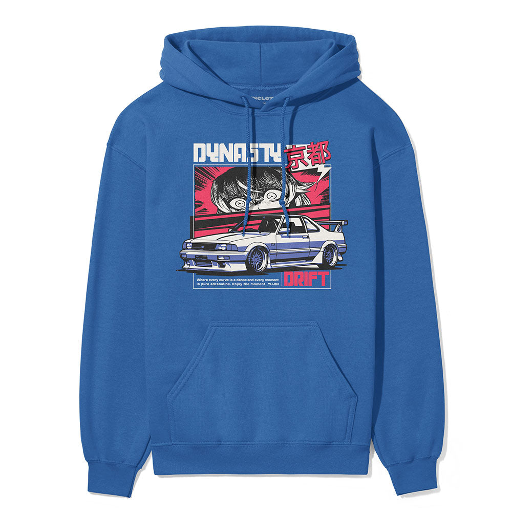 Dynasty Car Hoodie | Yūjin Japanese Anime Streetwear Clothing