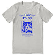 Purr Poetry Cat T-Shirt | Yūjin Japanese Anime Streetwear Clothing
