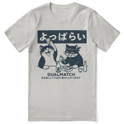 Dualmatch Cat T-Shirt | Yūjin Japanese Anime Streetwear Clothing