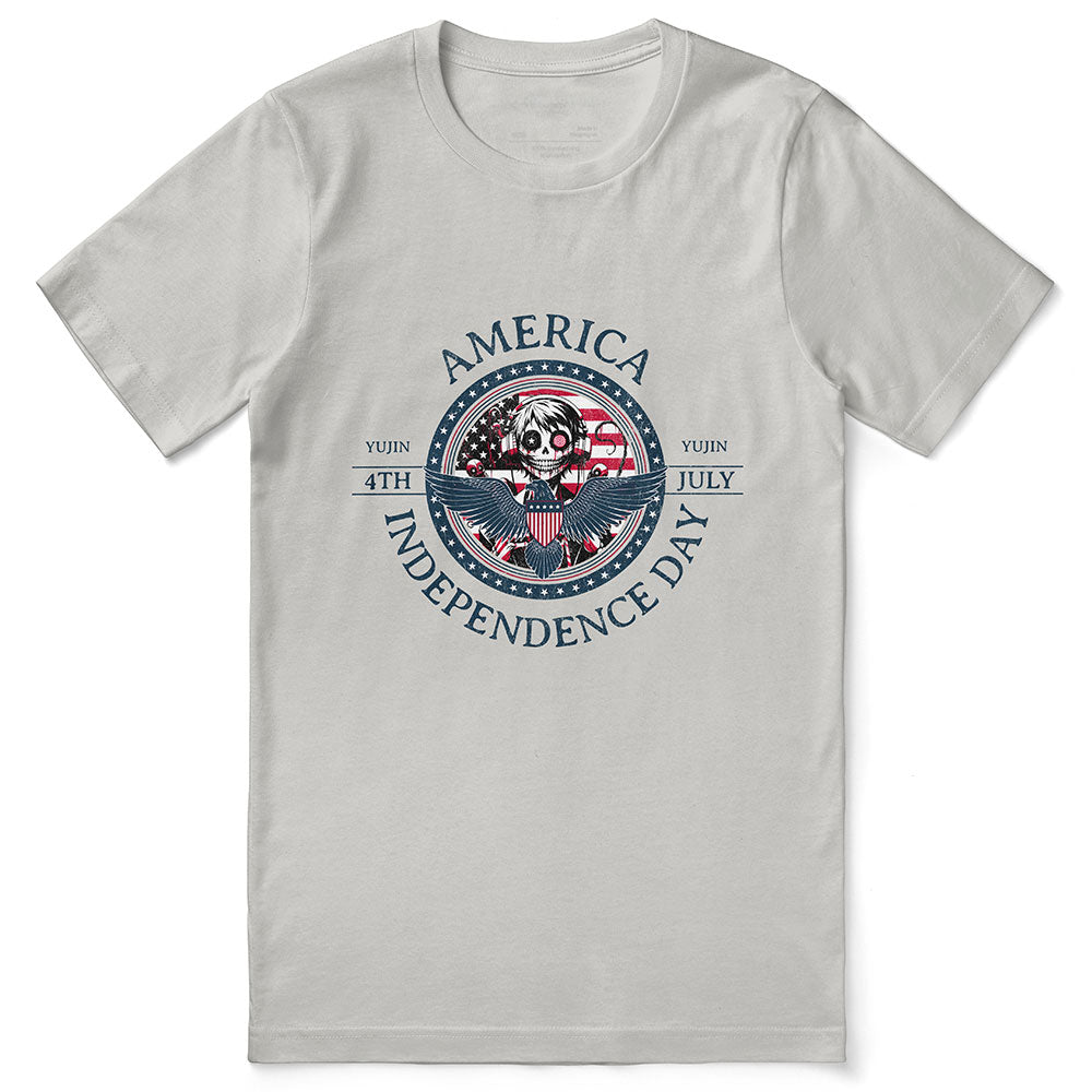Independence Day 4th July Dark T-Shirt | Yūjin Japanese Anime Streetwear Clothing