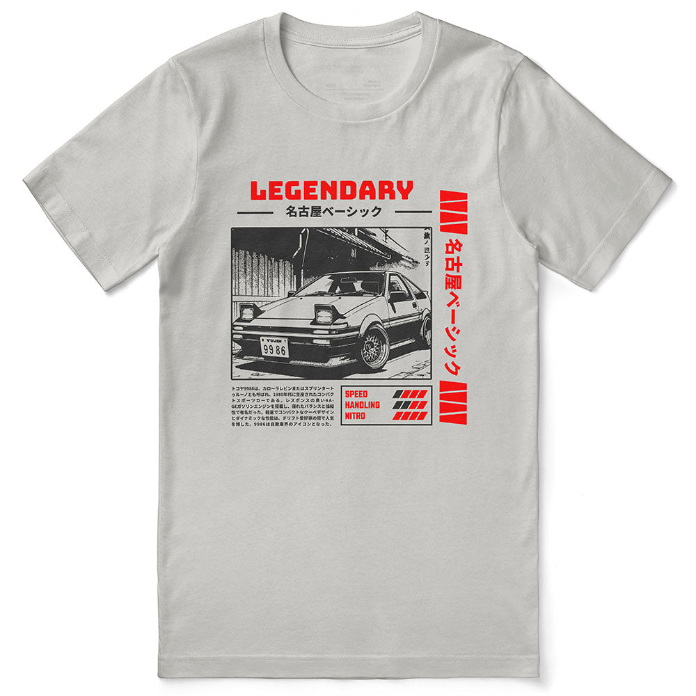 Legendary Car T-Shirt | Yūjin Japanese Anime Streetwear Clothing