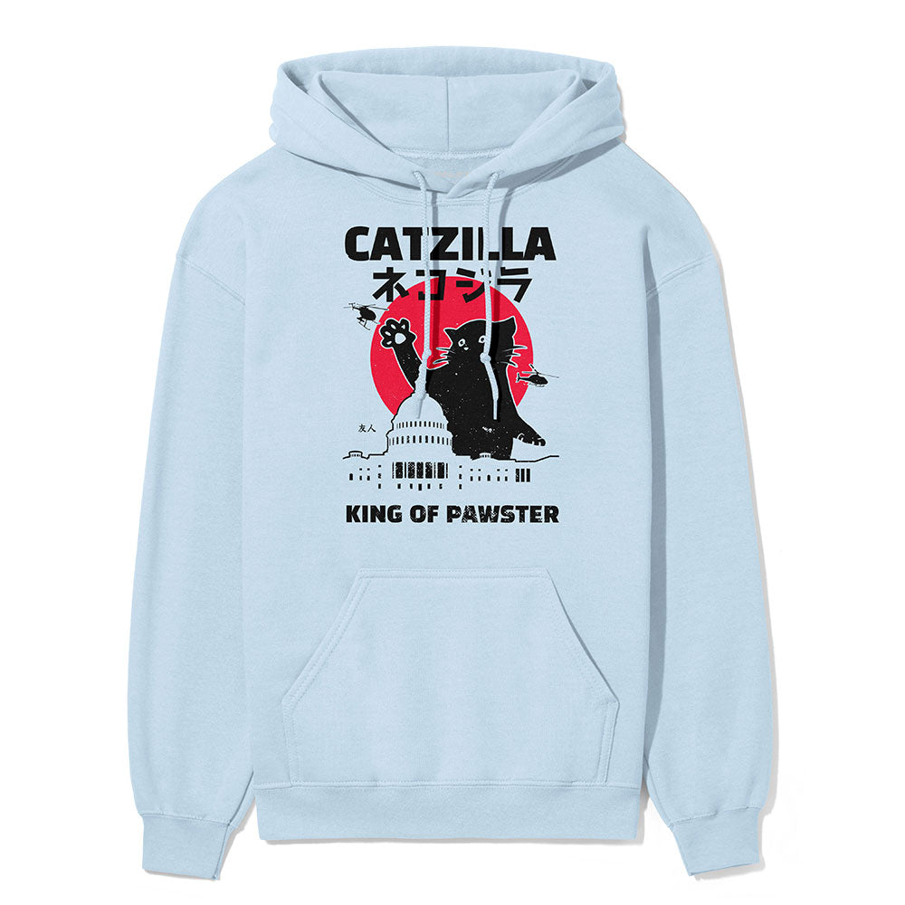 Catzilla Hoodie | Yūjin Japanese Anime Streetwear Clothing