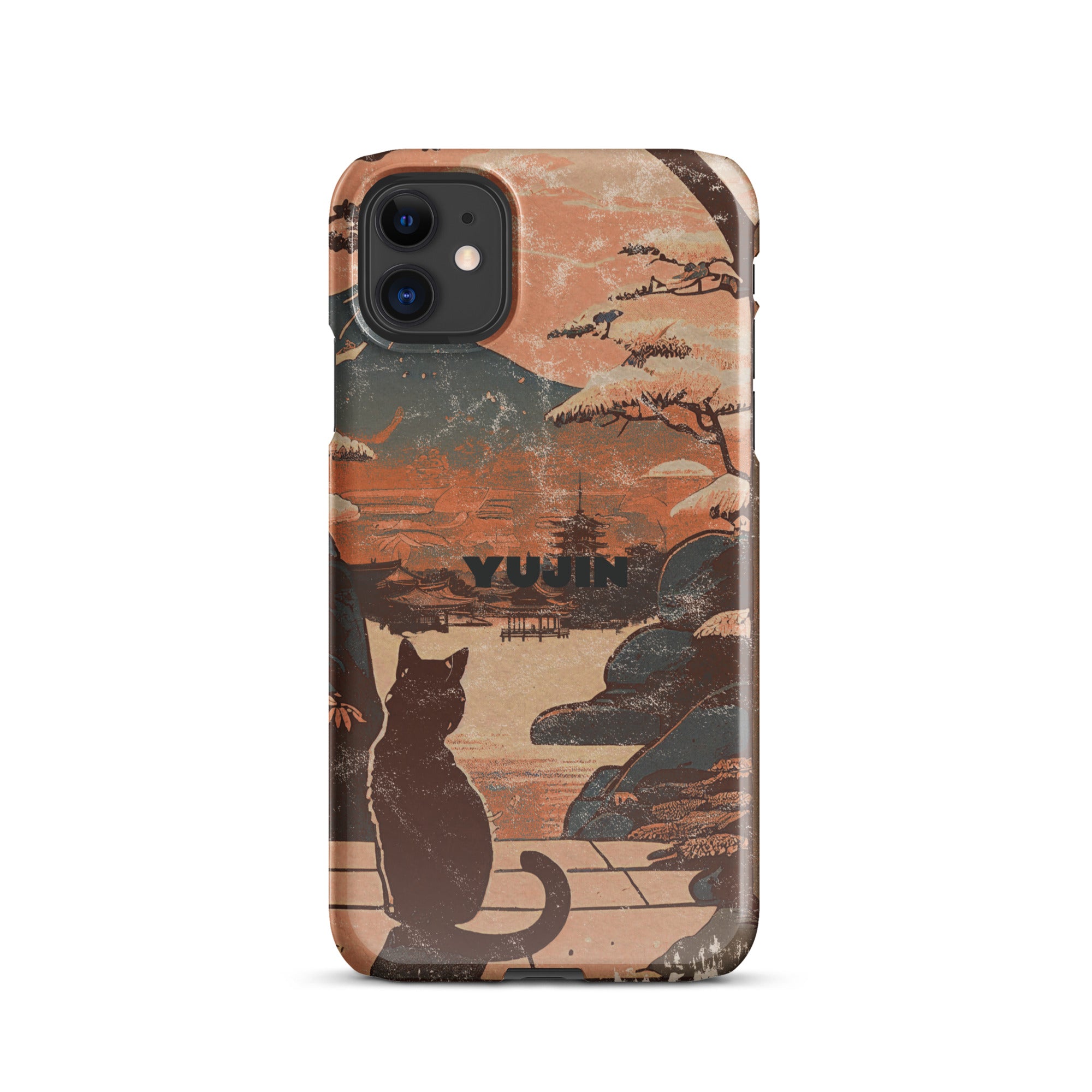Japanese Cat iPhone® Snap Case | Yūjin Japanese Anime Streetwear Clothing