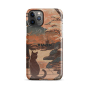 Japanese Cat iPhone® Snap Case | Yūjin Japanese Anime Streetwear Clothing