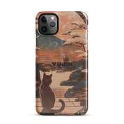 Japanese Cat iPhone® Snap Case | Yūjin Japanese Anime Streetwear Clothing