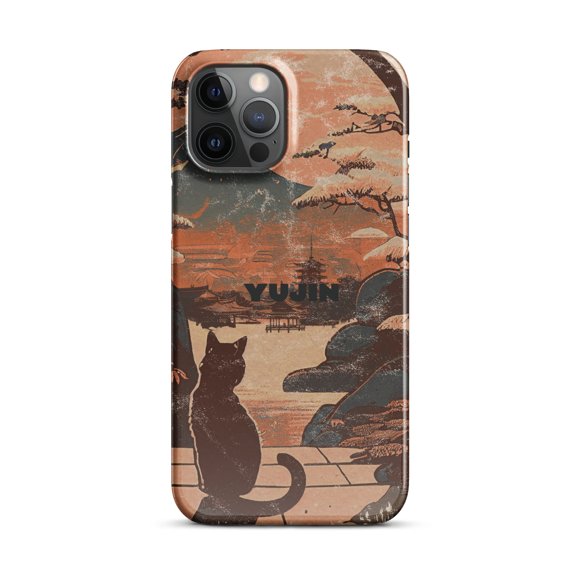 Japanese Cat iPhone® Snap Case | Yūjin Japanese Anime Streetwear Clothing